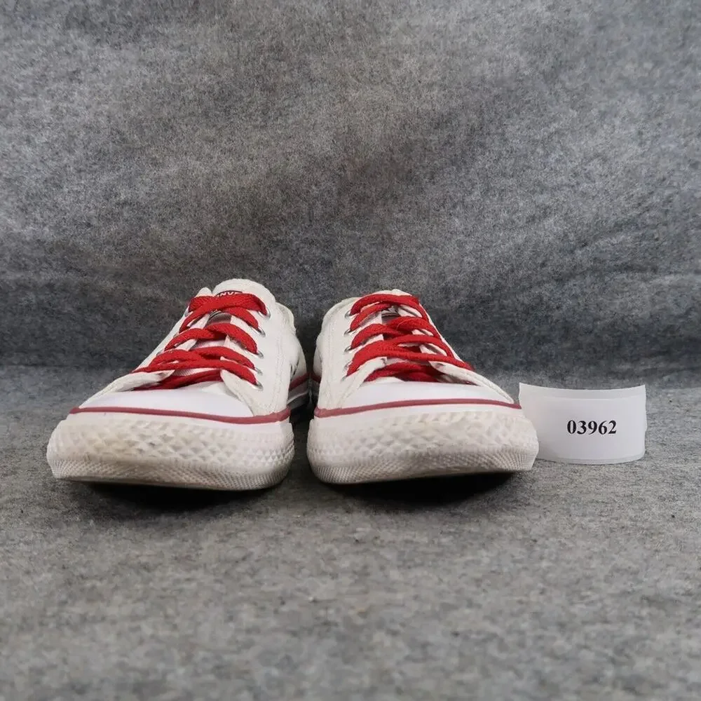 Converse Shoes Kids 1 Sneakers All Star Low Lace Up Canvas Casual Active White
